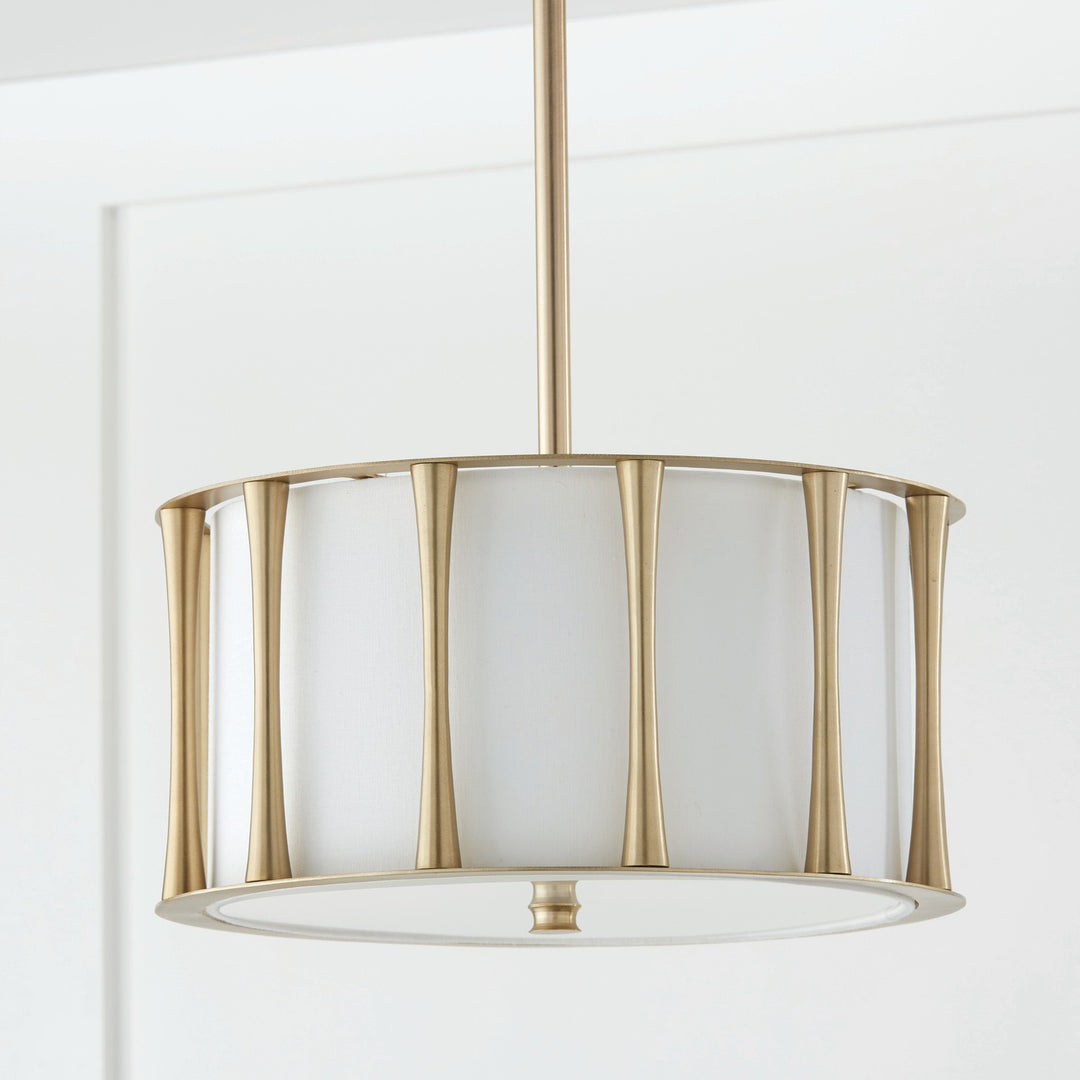 Capital Lighting Three Light Semi-Flush Mount