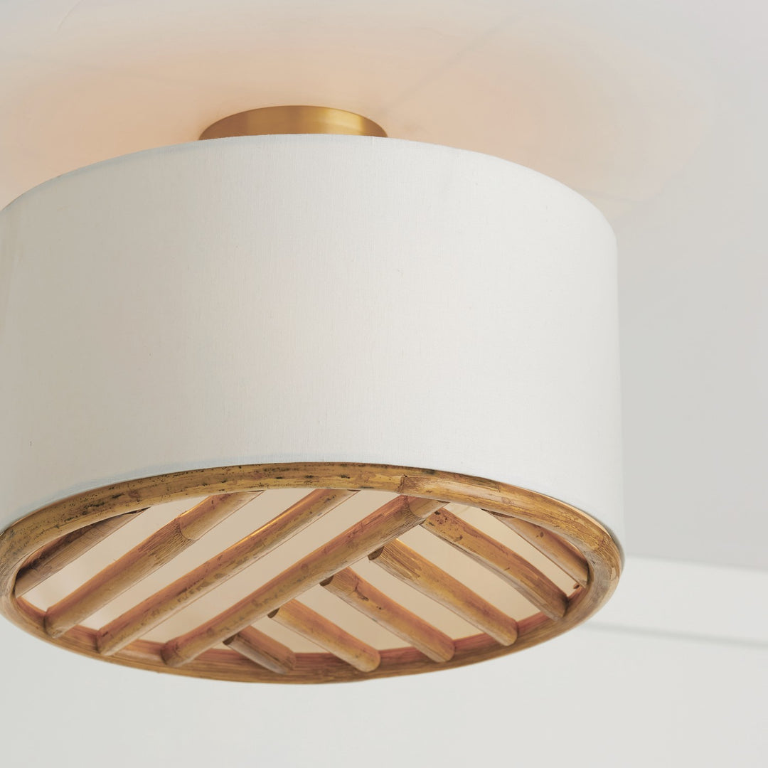 Capital Lighting Three Light Semi-Flush Mount