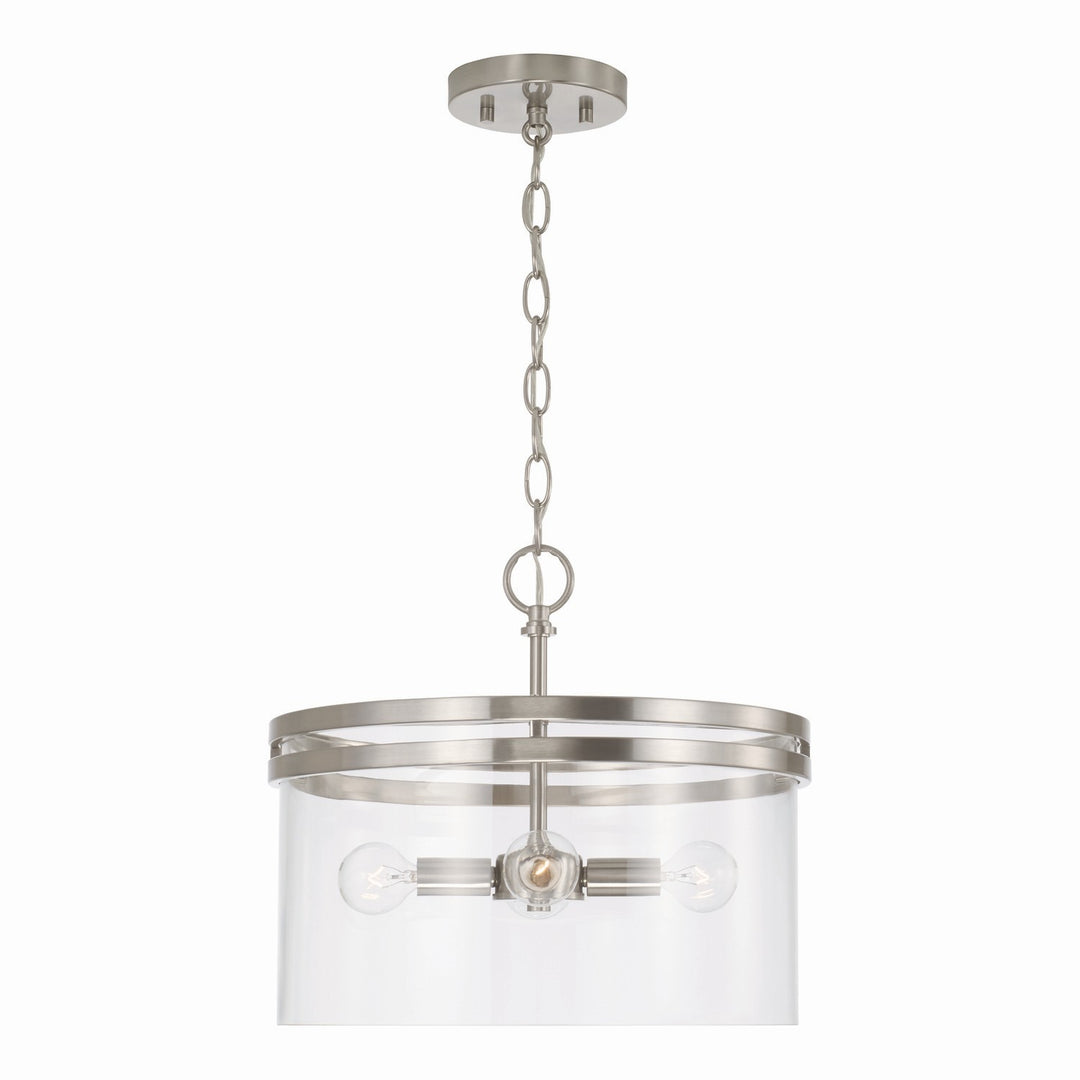 Capital Lighting Four Light Semi-Flush Mount