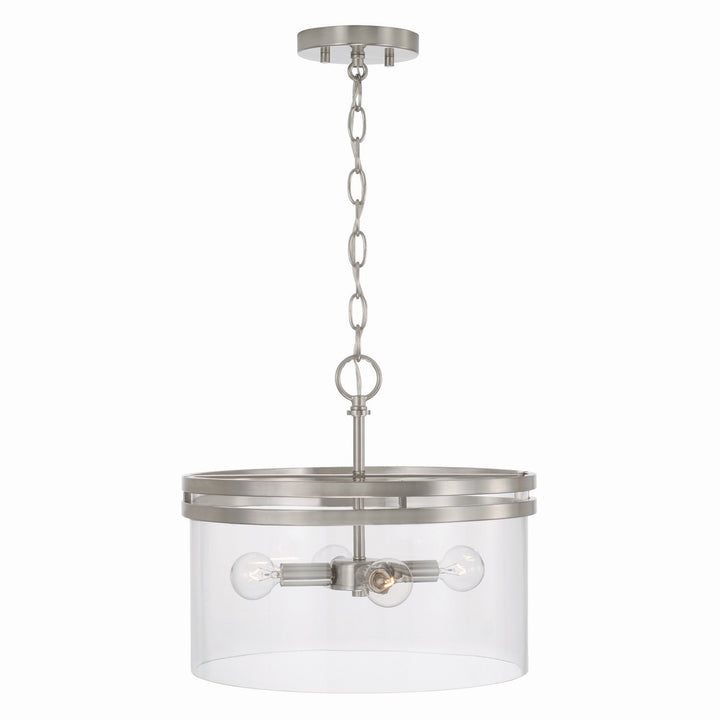 Capital Lighting Four Light Semi-Flush Mount