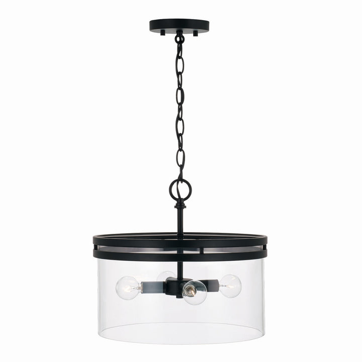 Capital Lighting Four Light Semi-Flush Mount