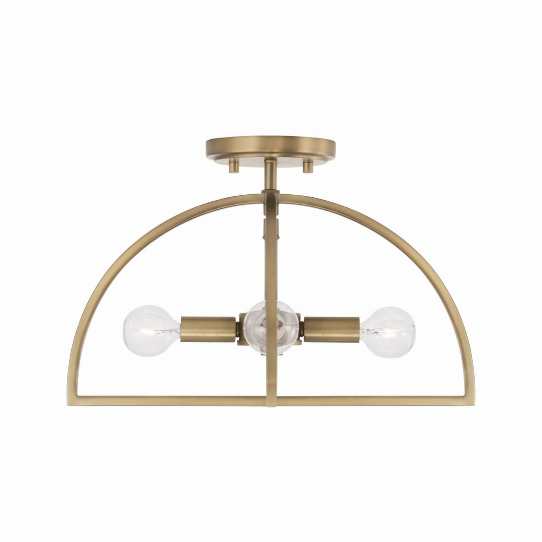 Capital Lighting Four Light Semi-Flush Mount