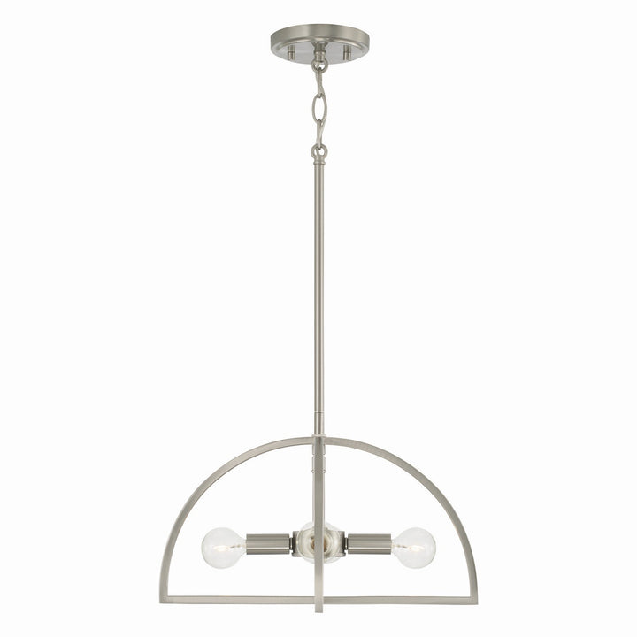 Capital Lighting Four Light Semi-Flush Mount