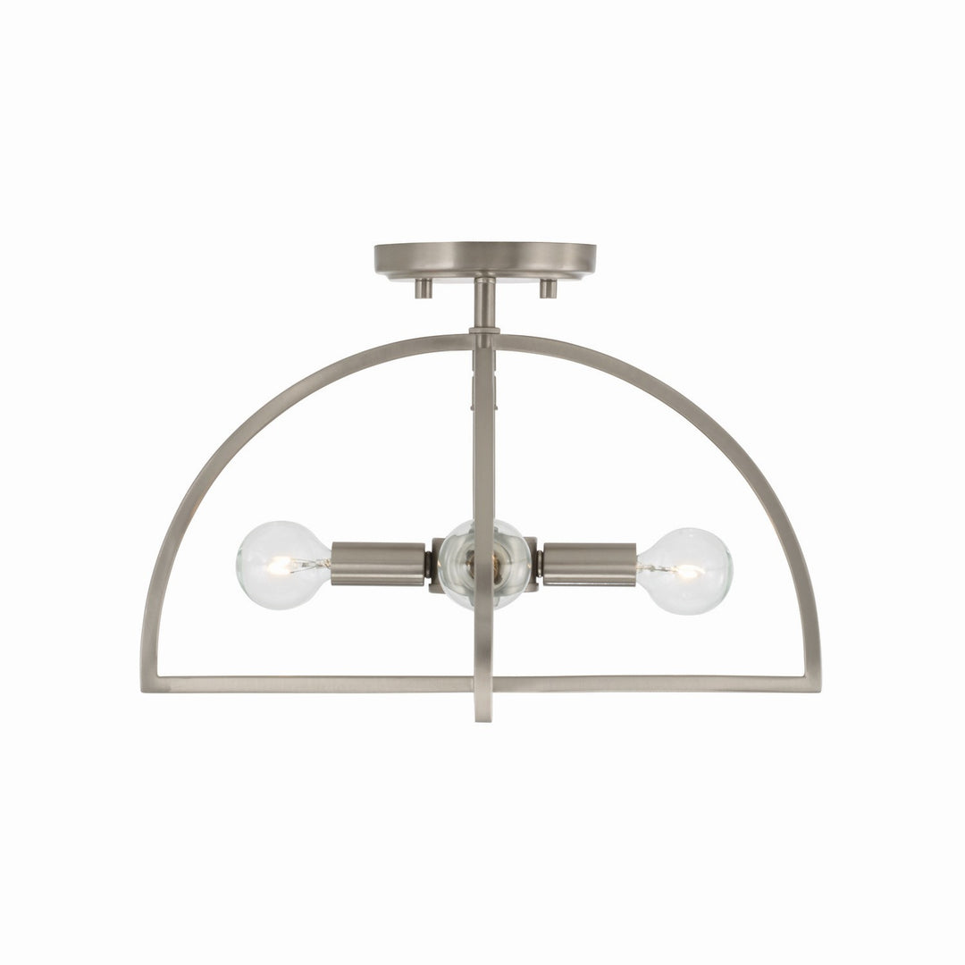 Capital Lighting Four Light Semi-Flush Mount