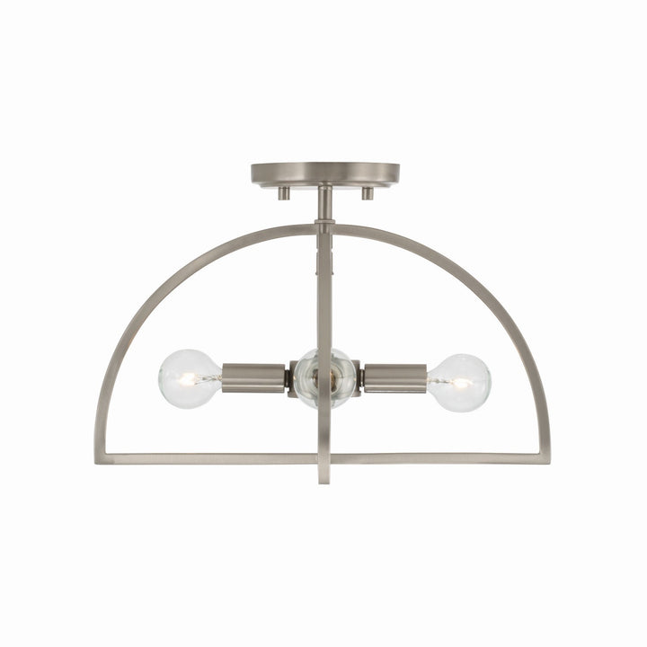 Capital Lighting Four Light Semi-Flush Mount