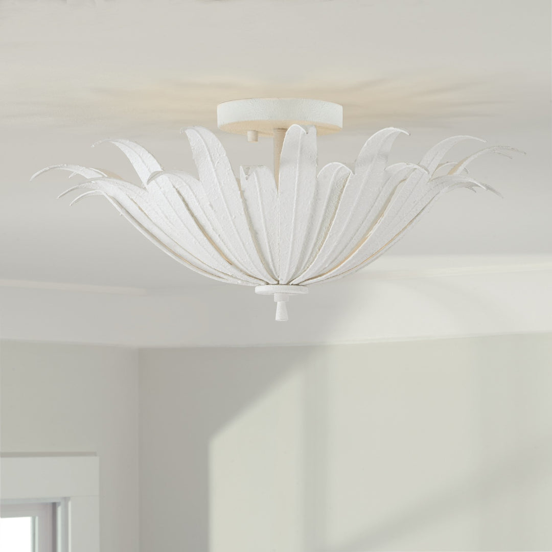 Capital Lighting Three Light Semi-Flush Mount