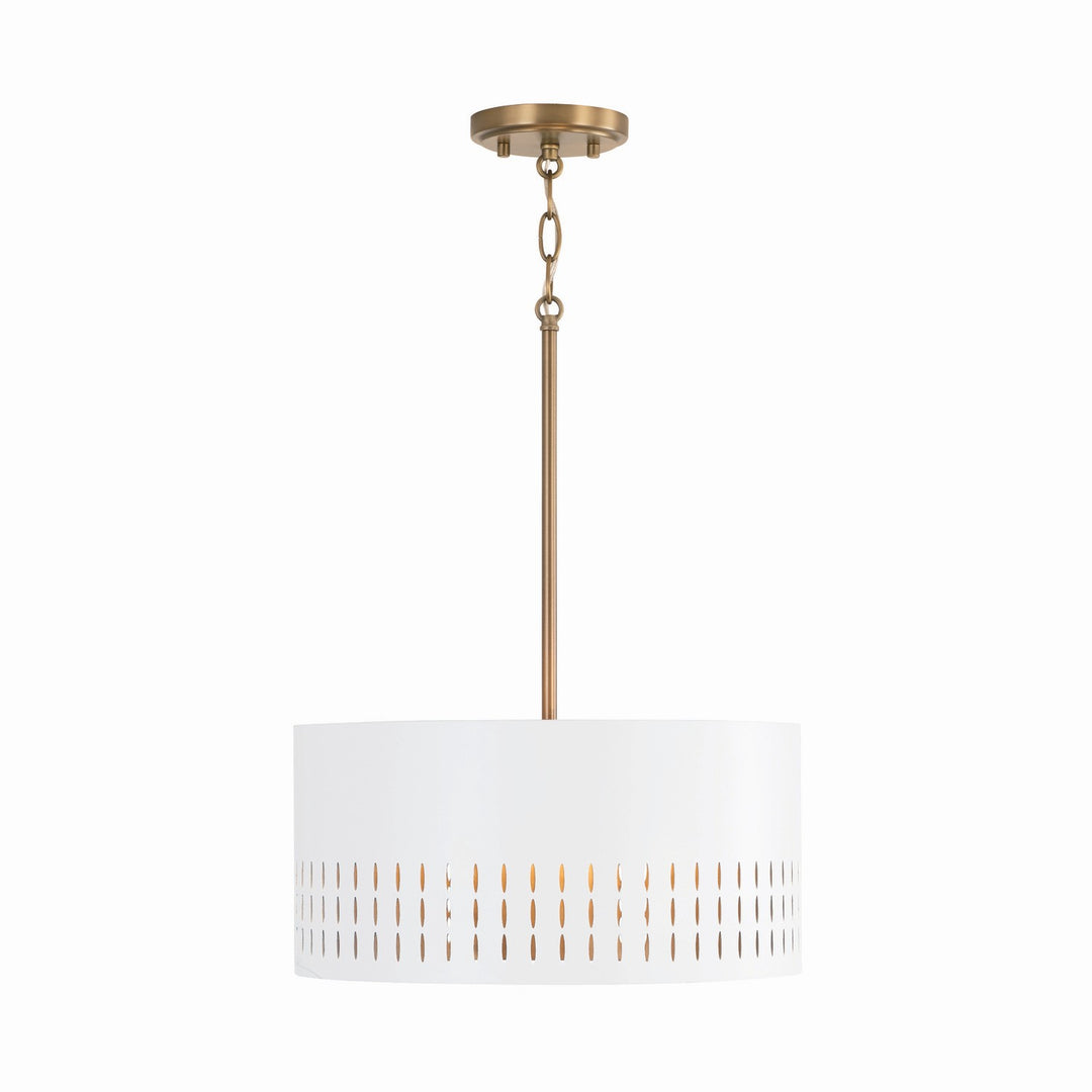 Capital Lighting Three Light Semi-Flush Mount