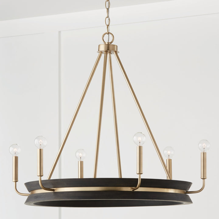 Capital Lighting Six Light Chandelier