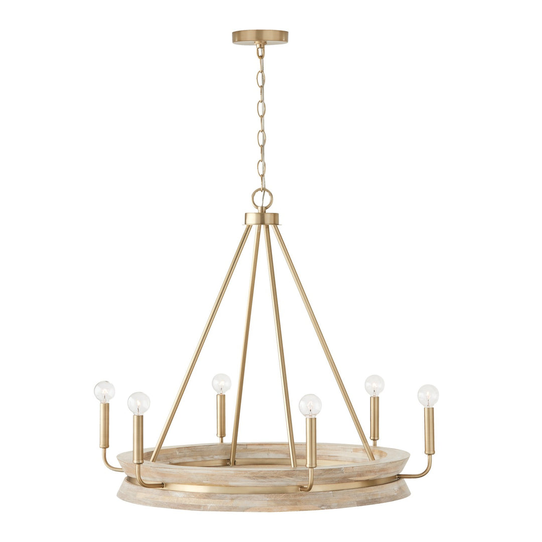 Capital Lighting Six Light Chandelier