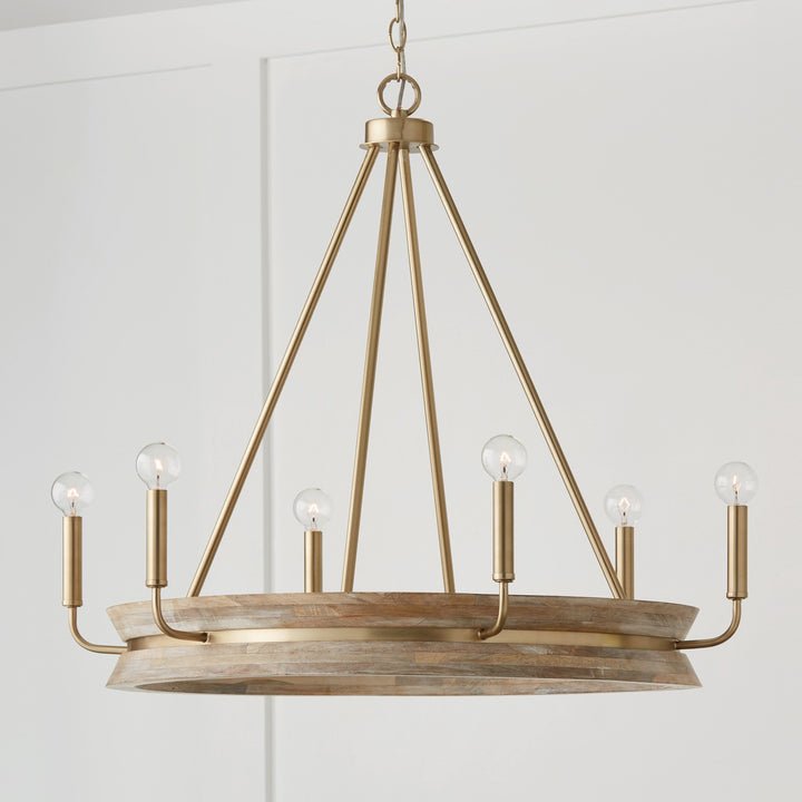 Capital Lighting Six Light Chandelier