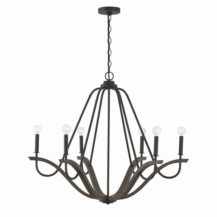 Capital Lighting Six Light Chandelier