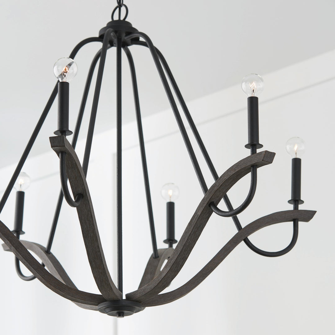 Capital Lighting Six Light Chandelier