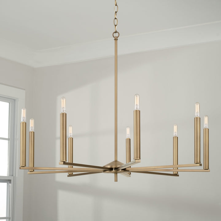 Capital Lighting Nine Light Chandelier