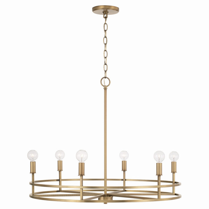 Capital Lighting Six Light Chandelier