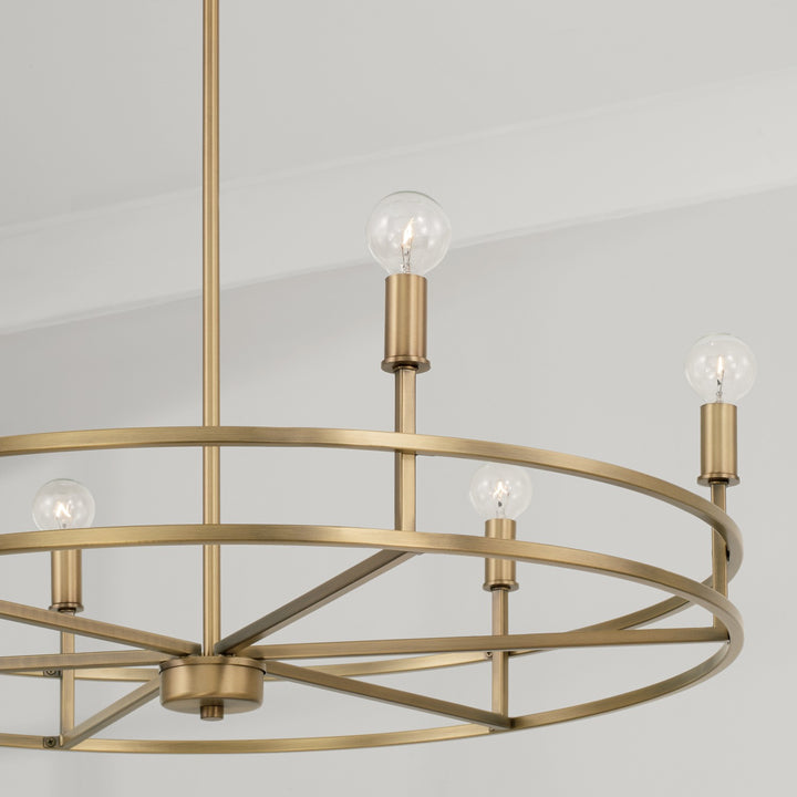 Capital Lighting Six Light Chandelier