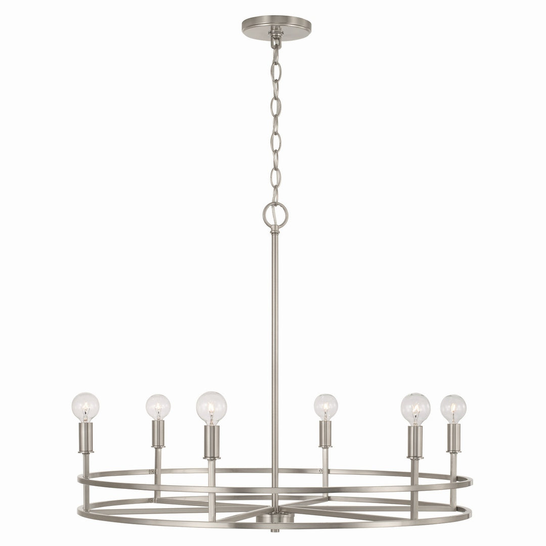 Capital Lighting Six Light Chandelier