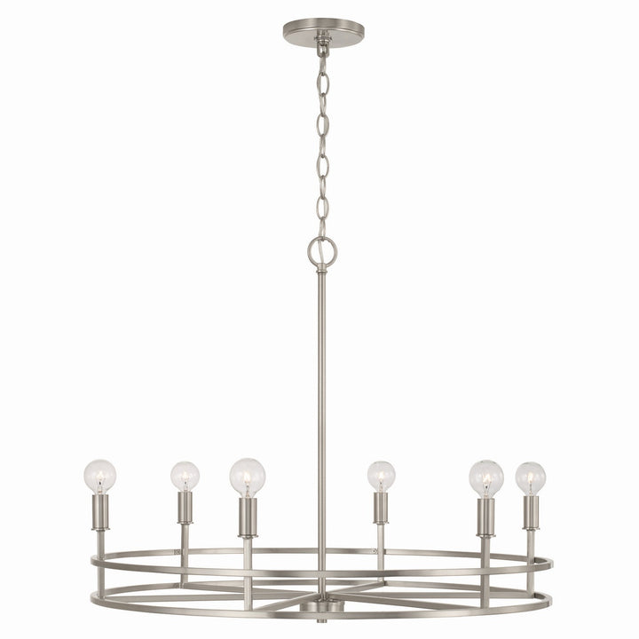 Capital Lighting Six Light Chandelier