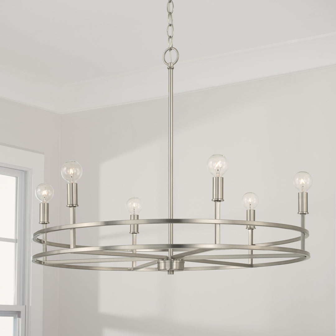 Capital Lighting Six Light Chandelier