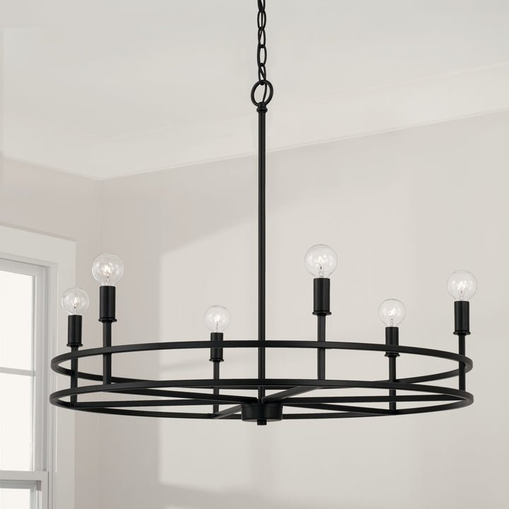 Capital Lighting Six Light Chandelier