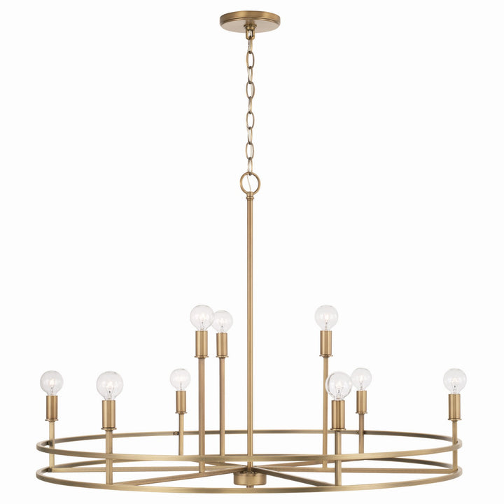 Capital Lighting Nine Light Chandelier