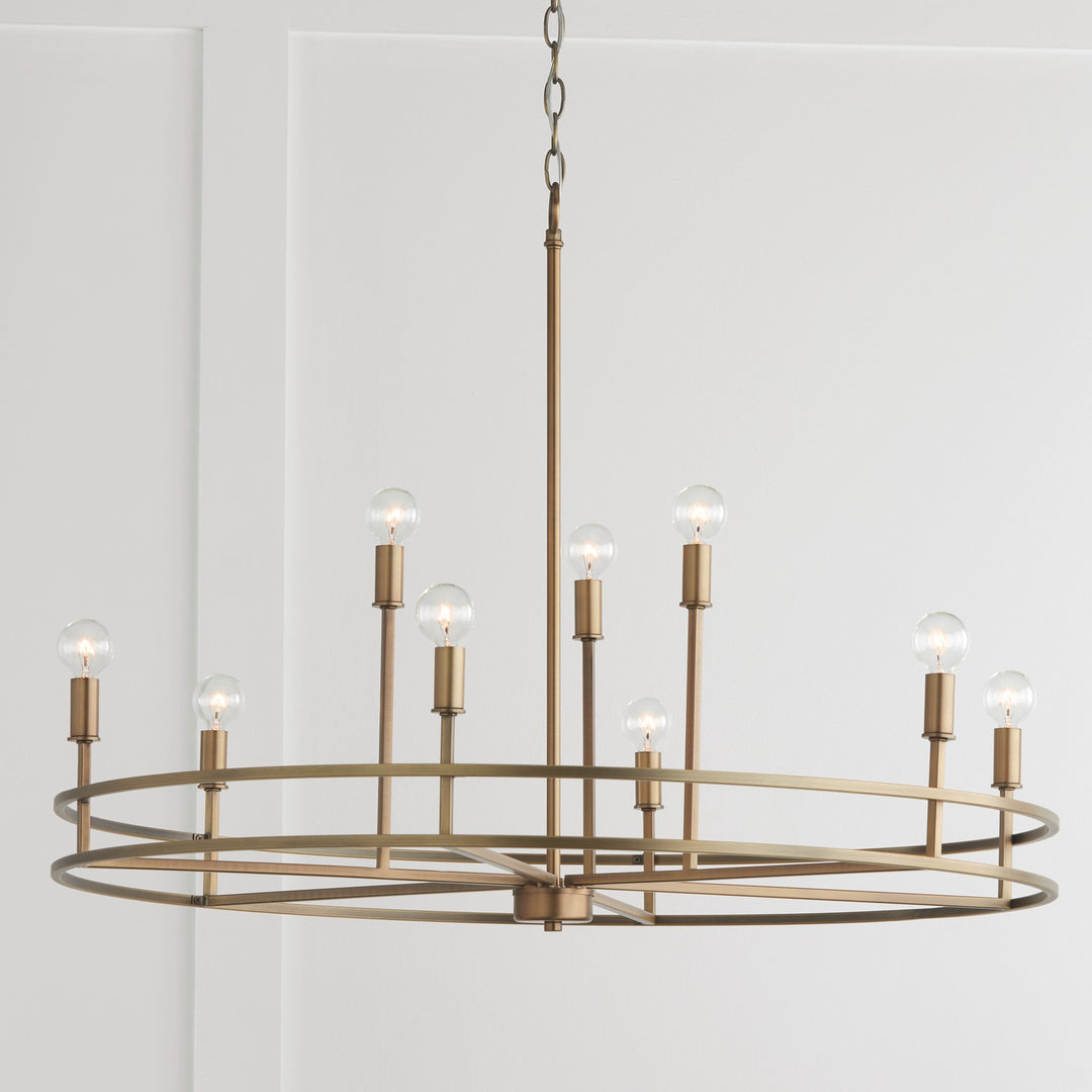 Capital Lighting Nine Light Chandelier