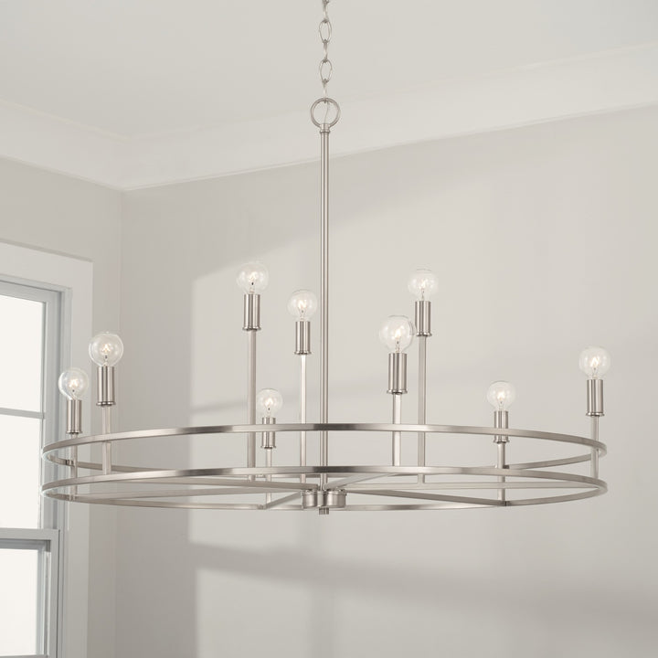 Capital Lighting Nine Light Chandelier