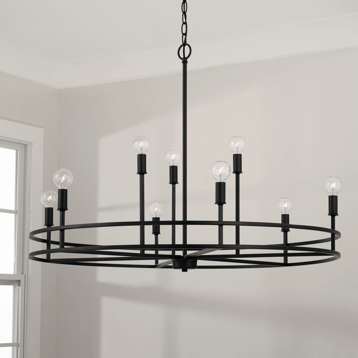 Capital Lighting Nine Light Chandelier