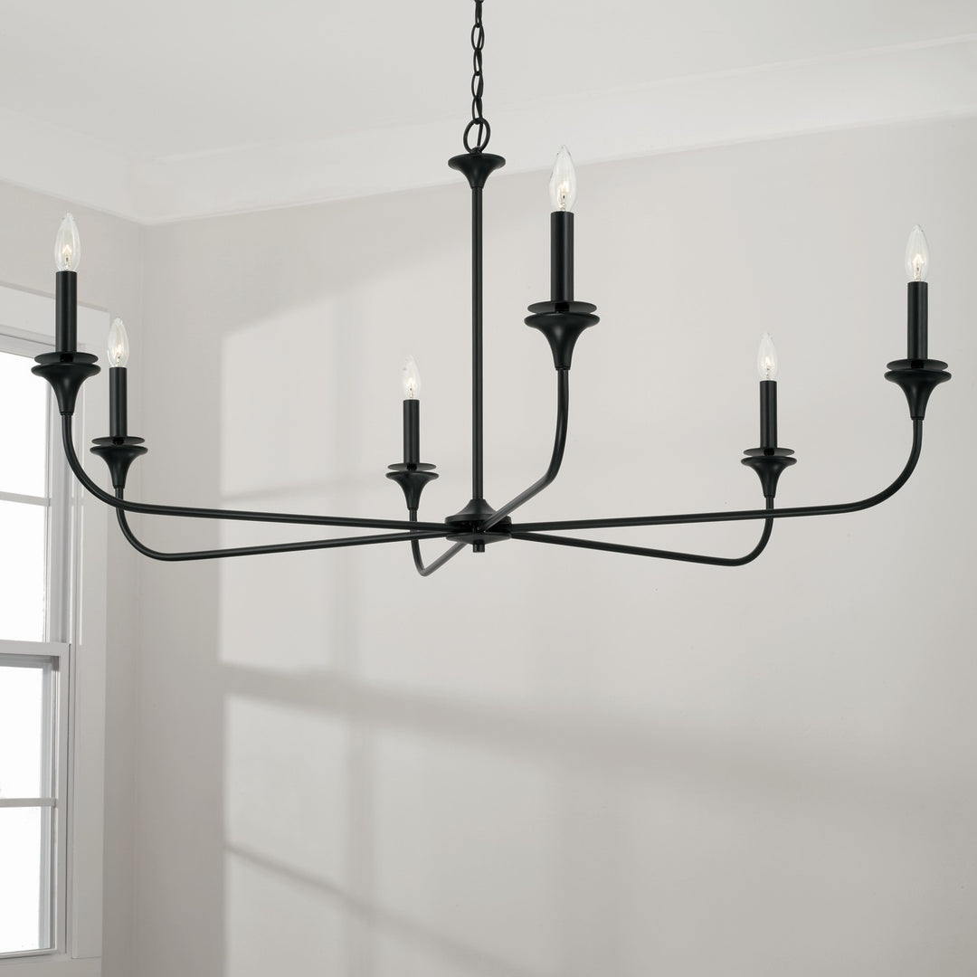 Capital Lighting Six Light Chandelier