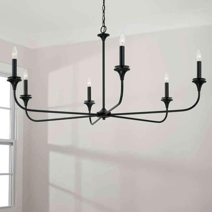 Capital Lighting Six Light Chandelier