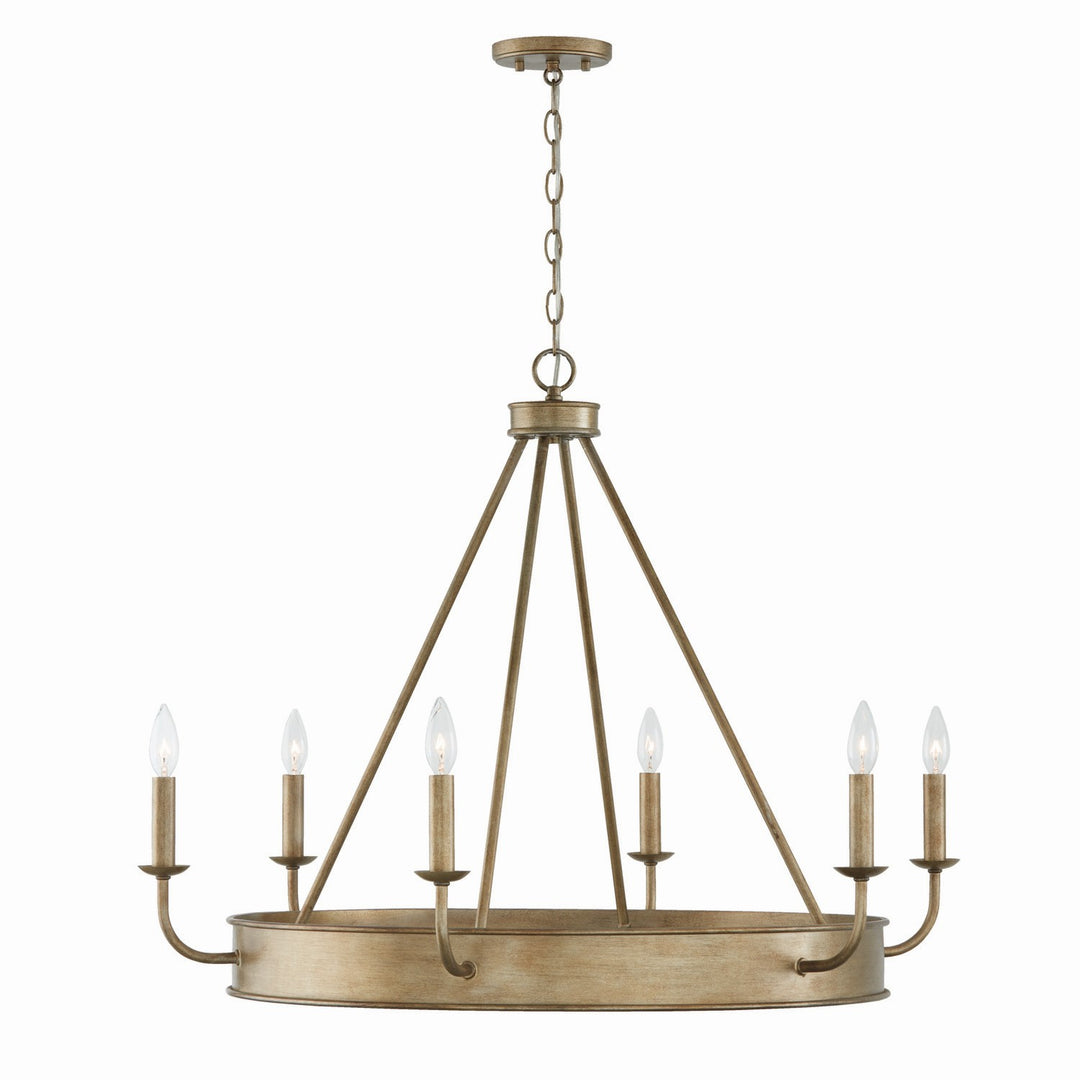 Capital Lighting Six Light Chandelier