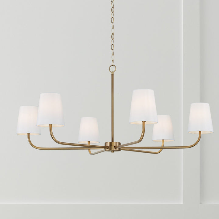 Capital Lighting Six Light Chandelier