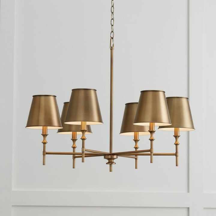 Capital Lighting Six Light Chandelier