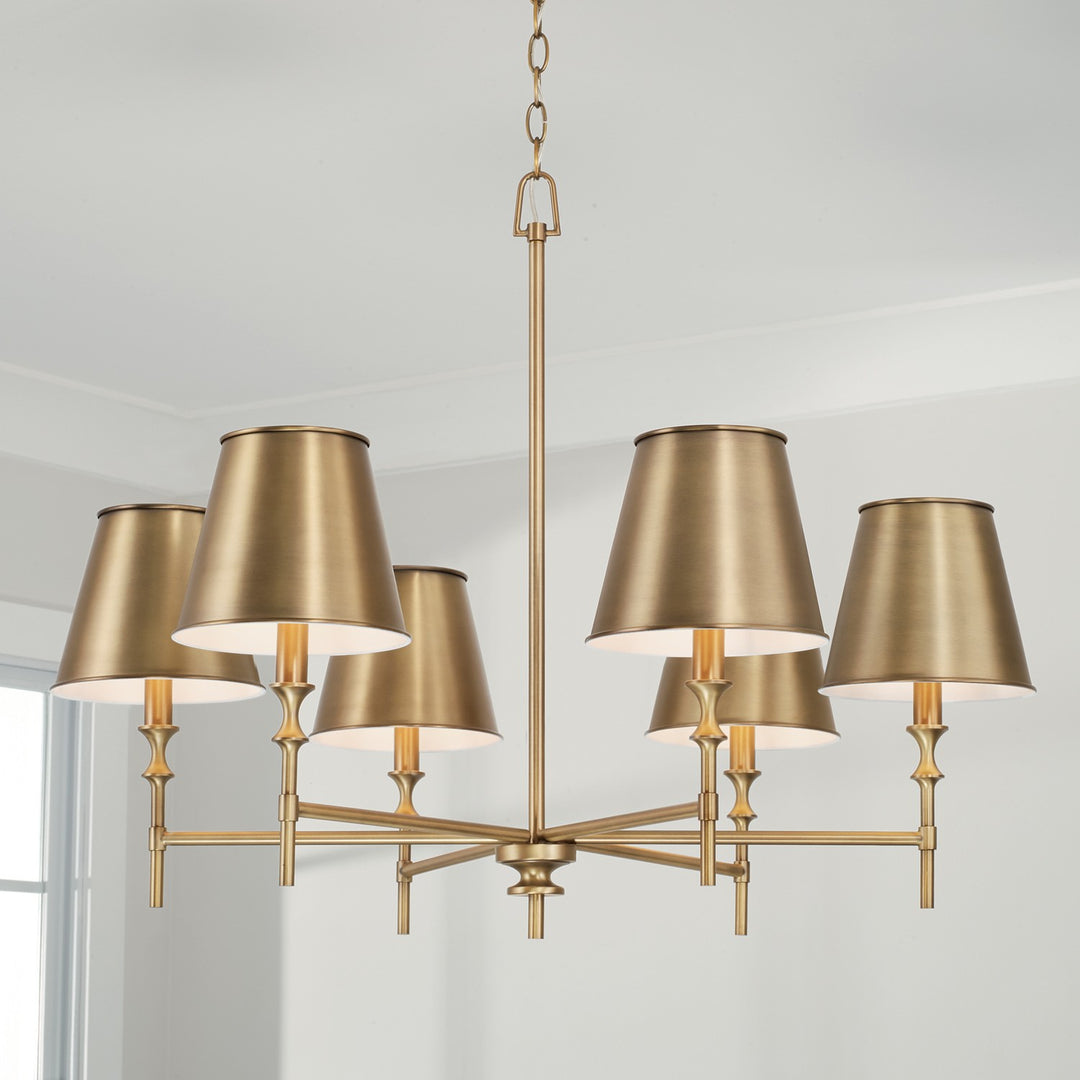 Capital Lighting Six Light Chandelier