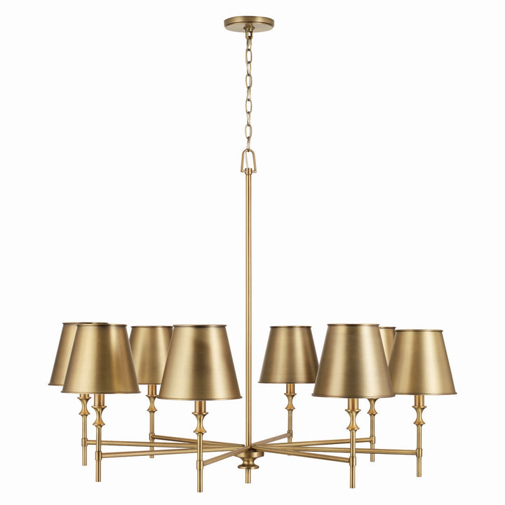 Capital Lighting Eight Light Chandelier