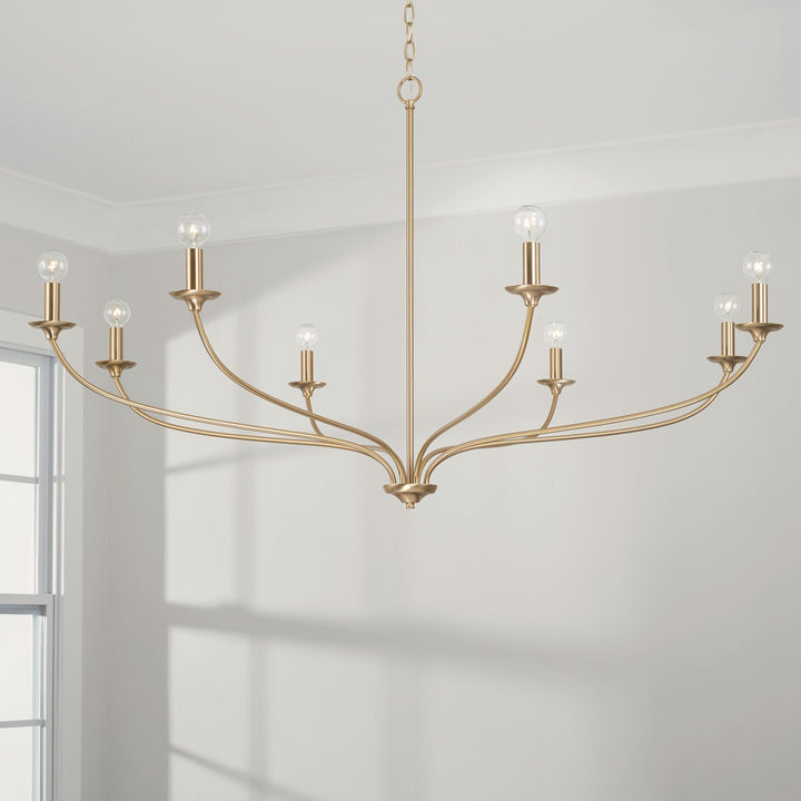 Capital Lighting Eight Light Chandelier