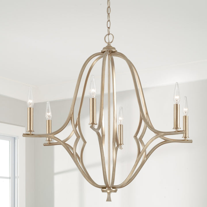 Capital Lighting Six Light Chandelier