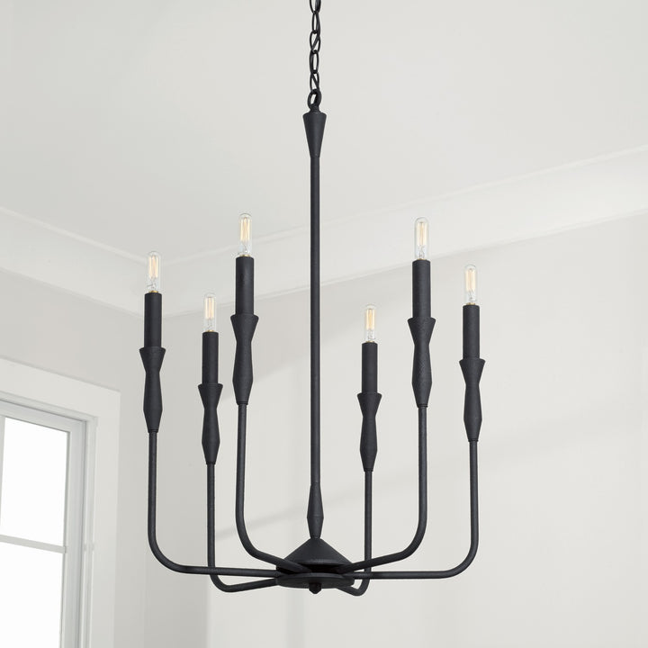 Capital Lighting Six Light Chandelier