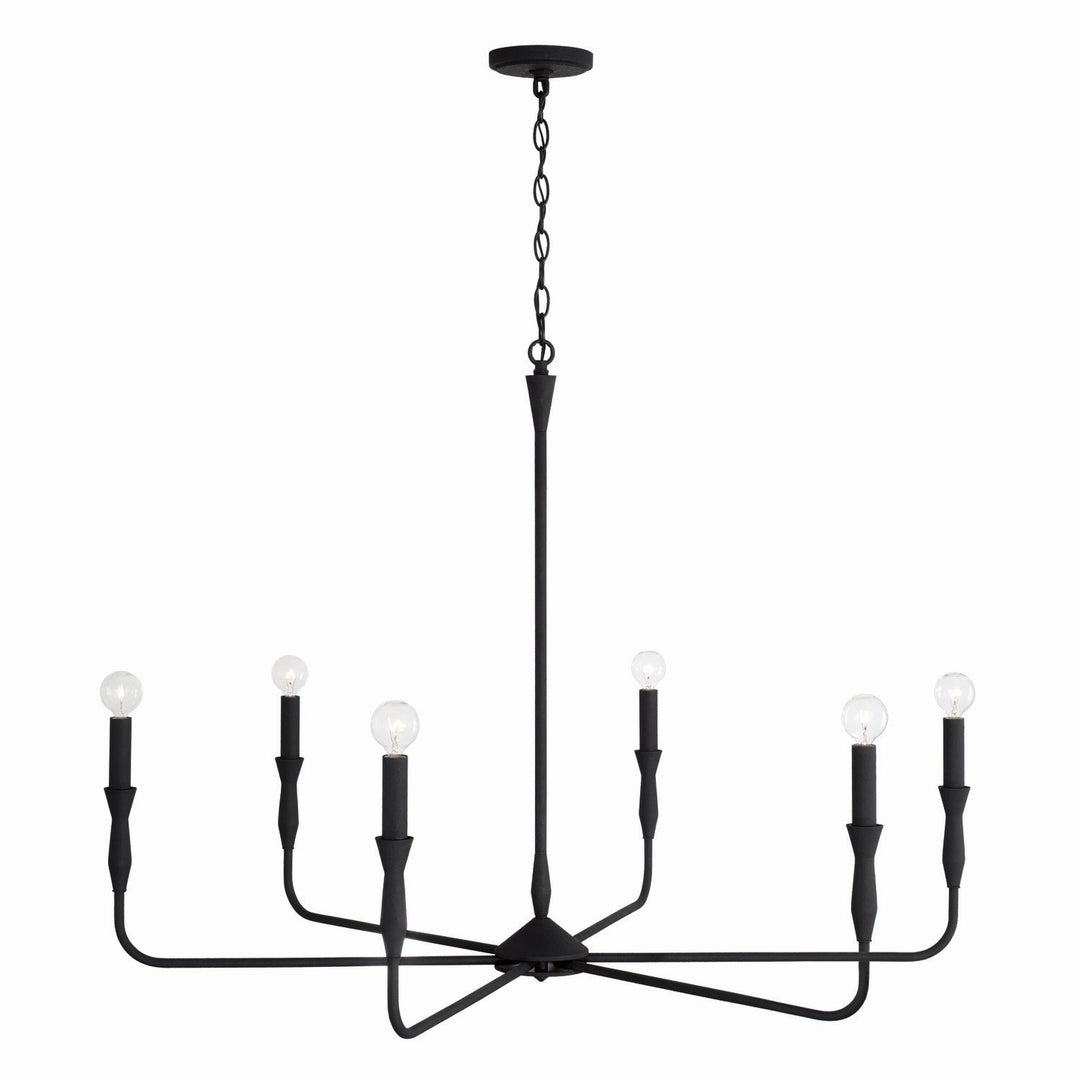 Capital Lighting Six Light Chandelier