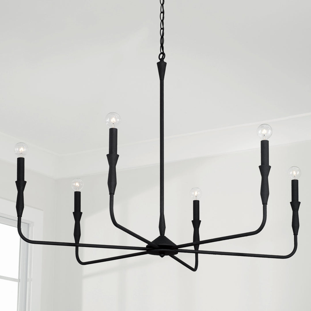 Capital Lighting Six Light Chandelier