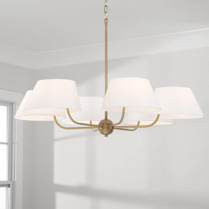 Capital Lighting Six Light Chandelier