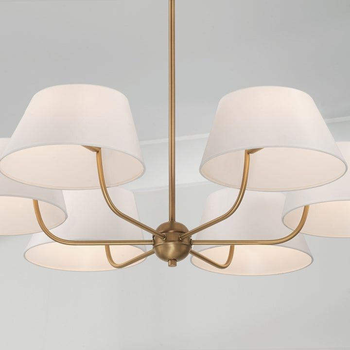 Capital Lighting Six Light Chandelier