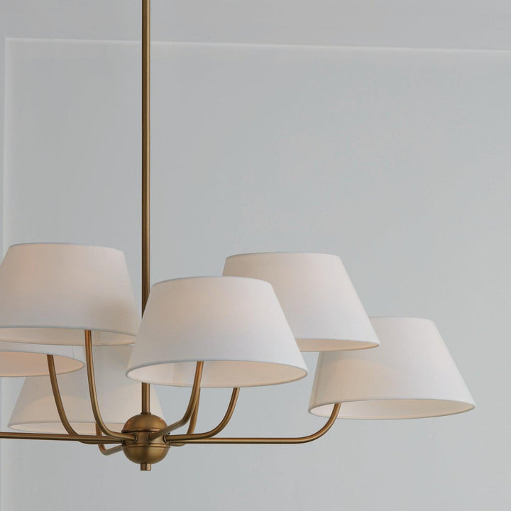 Capital Lighting Eight Light Chandelier