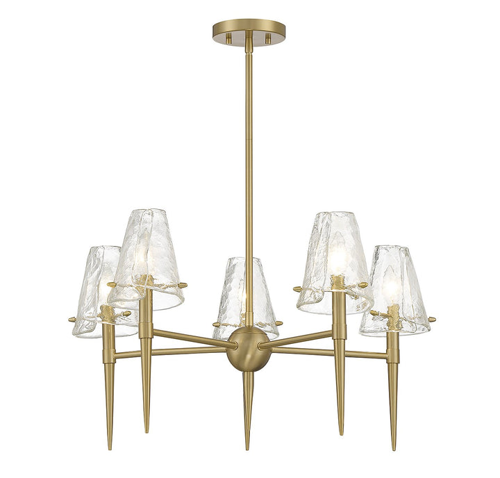 Savoy House Shellbourne Five Light Chandelier