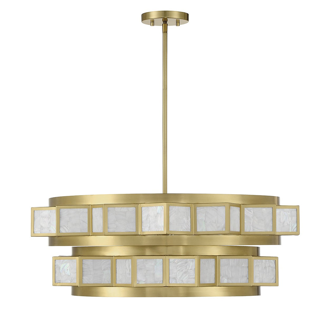 Savoy House Gideon Six Light Chandelier