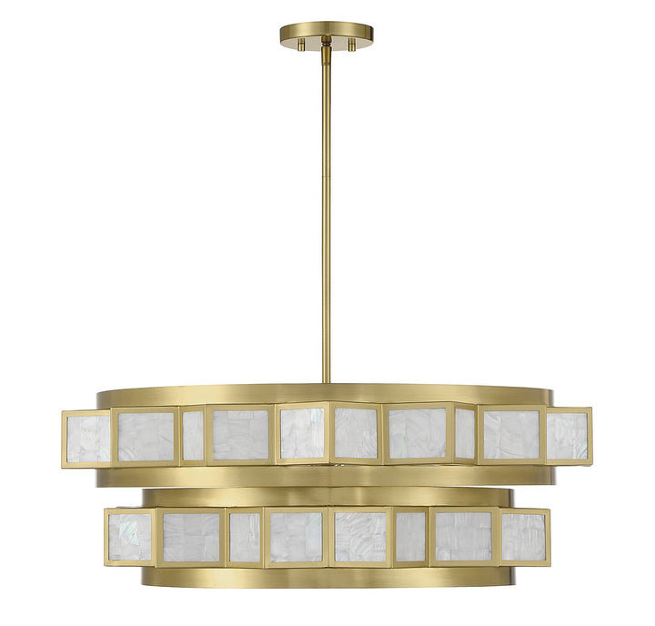 Savoy House Gideon Six Light Chandelier