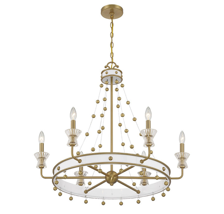 Savoy House Iris Six Light Chandelier