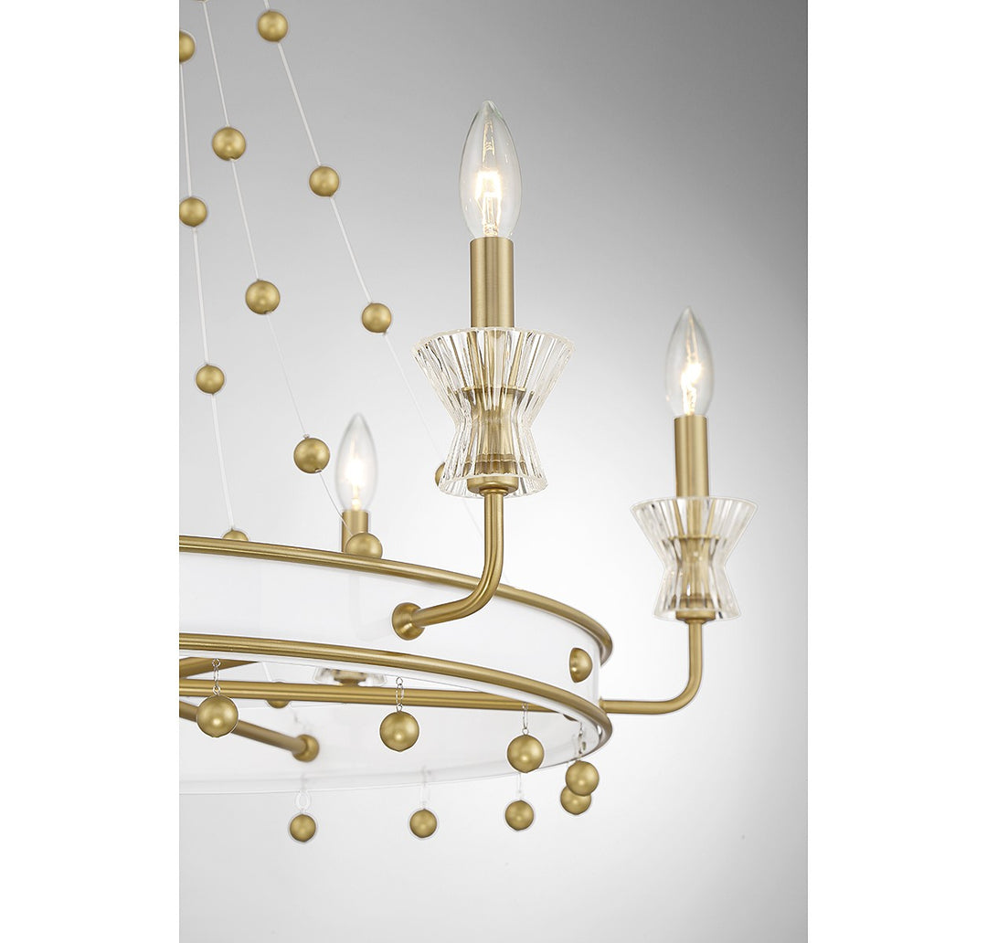 Savoy House Iris Six Light Chandelier