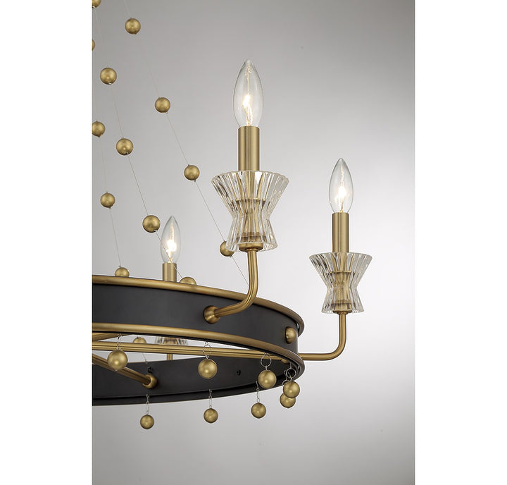 Savoy House Iris Six Light Chandelier