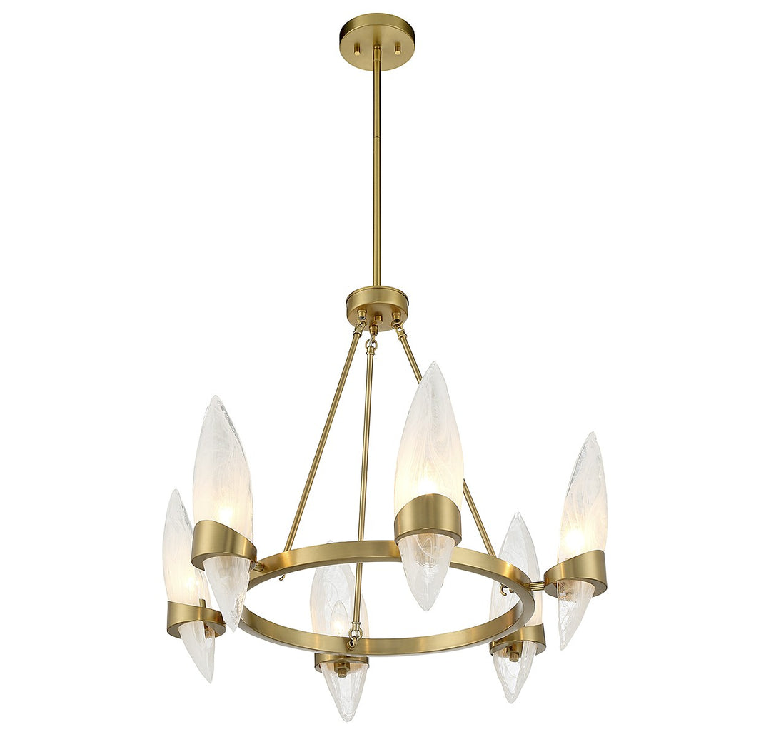 Savoy House Nouvel Six Light Chandelier