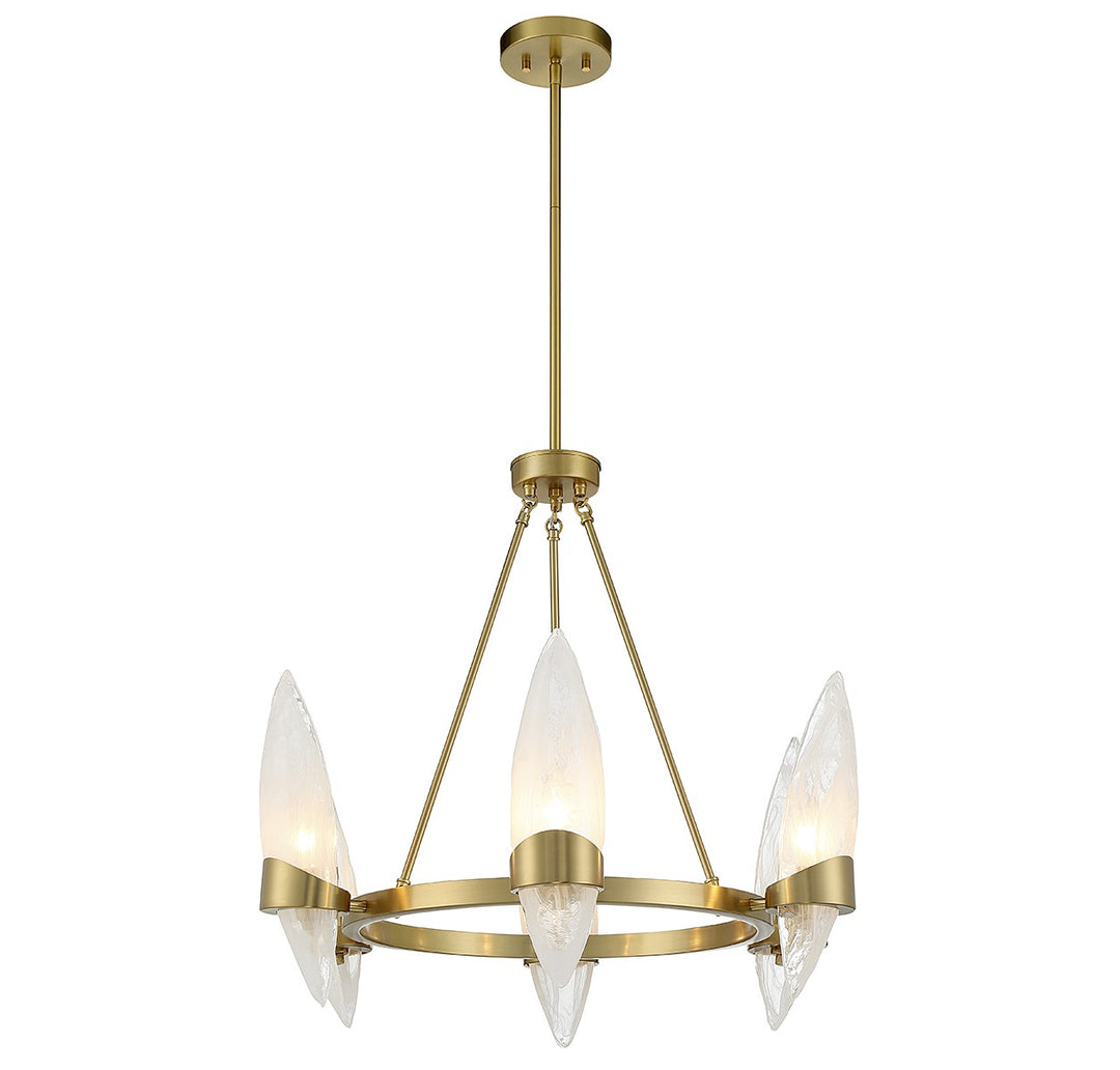 Savoy House Nouvel Six Light Chandelier